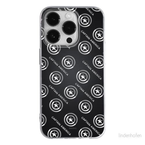 ERT GROUP mobiltelefonfodral för Apple Iphone 14 PRO originalt och officiellt licensierat Marvel mönster Captain America 012 anpassad till formen på mobiltelefonen, fodral tillverkad av TPU plast 5905131910806