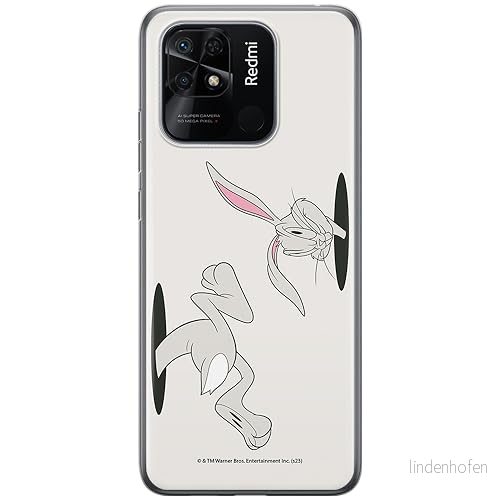 ERT GROUP mobiltelefonfodral för Xiaomi REDMI 10C originalt och officiellt licensierat Looney Tunes mönster Bugs 016 optimalt anpassad till formen på mobiltelefonen, fodral tillverkad av TPU plast 5905795080051