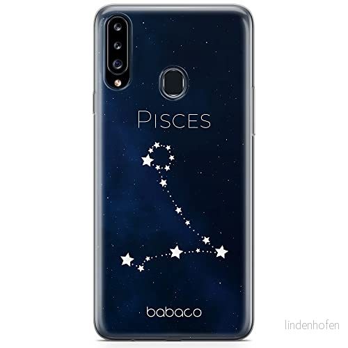 ERT GROUP mobiltelefonfodral för Samsung A20S originalt och officiellt licensierat Babaco mönster Zodiac Constellation 012 anpassad till formen på mobiltelefonen, fodral tillverkad av TPU plast 5904805439728