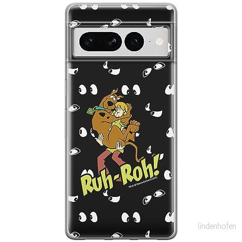 ERT GROUP mobiltelefonfodral för Google PIXEL 7 PRO originalt och officiellt licensierat Scooby Doo mönster 013 optimalt anpassad till formen på mobiltelefonen, fodral tillverkad av TPU plast 5905795180904