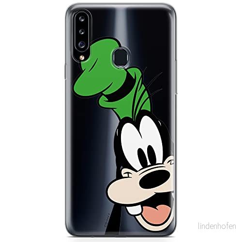 ERT GROUP mobiltelefonfodral för Samsung A20S originalt och officiellt licensierat Disney mönster Goofy 001 optimalt anpassad till formen på mobiltelefonen, gedeeltelijk transparant 5904805435041