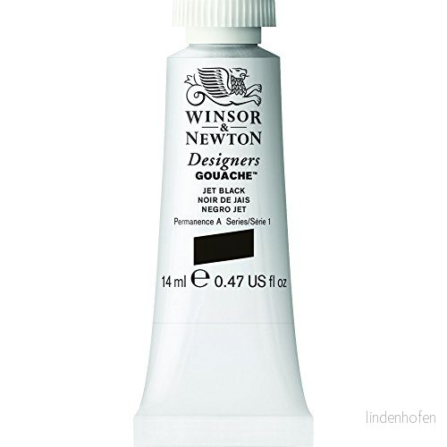 Designers Gouache 14ml Jet Black 335 884955089170