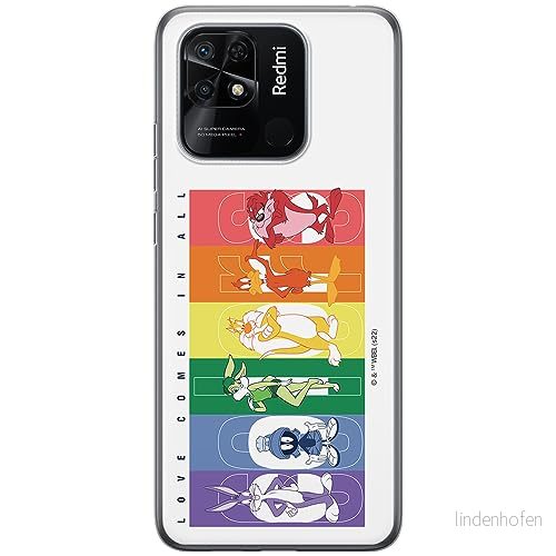 ERT GROUP mobiltelefonfodral för Xiaomi REDMI 10C originalt och officiellt licensierat Looney Tunes mönster 014 optimalt anpassad till formen på mobiltelefonen, fodral tillverkad av TPU plast 5905511998356