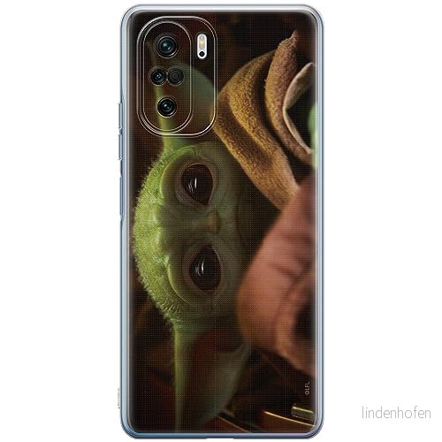 ERT GROUP mobiltelefonfodral för Xiaomi MI 11i/ REDMI K40/K40 PRO/POCO F3/ F3 PRO originalt och officiellt licensierat Star Wars mönster Baby Yoda 002, fodral tillverkad av TPU plast 5905511894177