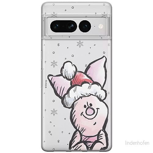 ERT GROUP mobiltelefonfodral för Google PIXEL 7 PRO originalt och officiellt licensierat Disney mönster Winnie the Pooh & Friends 027 anpassad till formen på mobiltelefonen, gedeeltelijk transparant 5905795162092