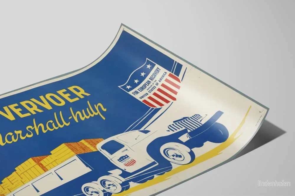 Vintageposter Better Transport av Marshall - Bild 2