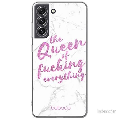 ERT GROUP mobiltelefonfodral för Samsung S21 FE originalt och officiellt licensierat Babaco mönster Queen 003 optimalt anpassad till formen på mobiltelefonen, fodral tillverkad av TPU plast 5904805397189