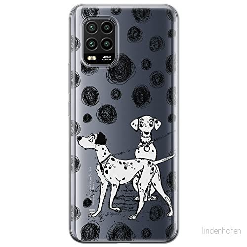 ERT GROUP mobiltelefonfodral för Xiaomi MI 10 LITE originalt och officiellt licensierat Disney mönster Dalmatian 002 optimalt anpassad till formen på mobiltelefonen, gedeeltelijk transparant 5903537143088