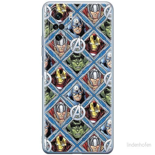 ERT GROUP mobiltelefonfodral för Xiaomi MI 11i/ REDMI K40/K40 PRO/POCO F3/ F3 PRO originalt och officiellt licensierat Marvel mönster Avengers 004, fodral tillverkad av TPU plast 5905511892562