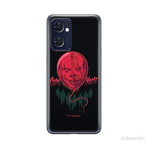 ERT GROUP mobiltelefonfodral för Oppo RENO 7 5G originalt och officiellt licensierat Horror mönster It 018 optimalt anpassad till formen på mobiltelefonen, fodral tillverkad av TPU plast 5905511318963