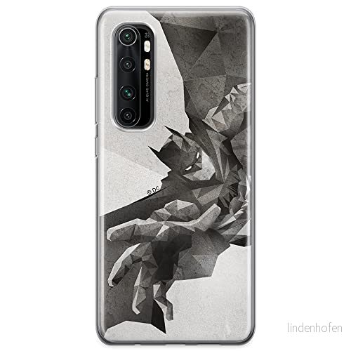 ERT GROUP mobiltelefonfodral för Xiaomi MI NOTE 10 Lite originalt och officiellt licensierat DC mönster Batman 016 optimalt anpassad till formen på mobiltelefonen, fodral tillverkad av TPU plast 5904805588792