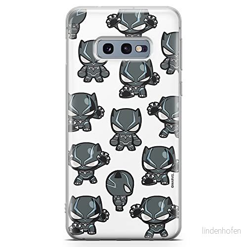 ERT GROUP mobiltelefonfodral för Samsung S10e originalt och officiellt licensierat Marvel mönster Black Panther 016 optimalt anpassad till formen på mobiltelefonen, fodral tillverkad av TPU plast 5904805229763