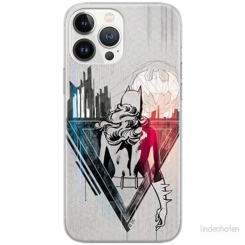 ERT GROUP mobiltelefonfodral för Huawei P30 originalt och officiellt licensierat DC mönster Bat Girl 003 Vit optimalt anpassad till formen på mobiltelefonen, fodral tillverkad av TPU plast 5903040796290