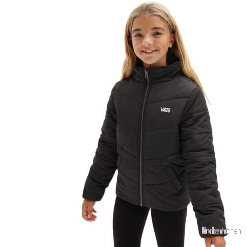 Vans flicka Foundry Puffer flickor MTE jacka, svart, S 194905058157