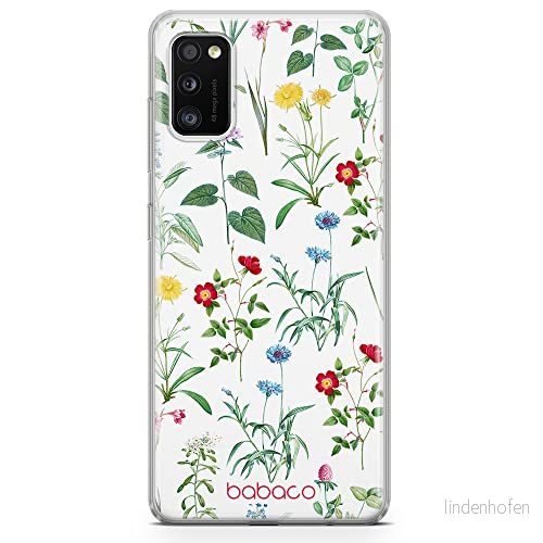 ERT GROUP mobiltelefonfodral för Samsung A41 originalt och officiellt licensierat Babaco mönster Flowers 042 optimalt anpassad till formen på mobiltelefonen, fodral tillverkad av TPU plast 5905131315045