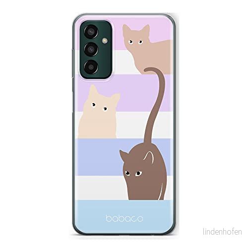 ERT GROUP mobiltelefonfodral för Samsung M13 4G originalt och officiellt licensierat Babaco mönster Cats 014 optimalt anpassad till formen på mobiltelefonen, fodral tillverkad av TPU plast 5905511335090