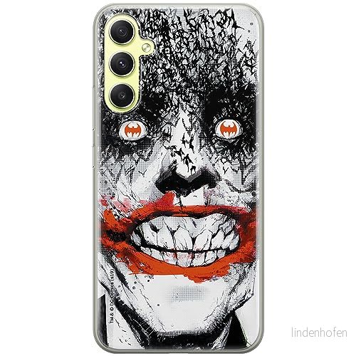 ERT GROUP mobiltelefonfodral för Samsung A34 5G originalt och officiellt licensierat DC mönster Joker 007 optimalt anpassad till formen på mobiltelefonen, fodral tillverkad av TPU plast 5905511789817