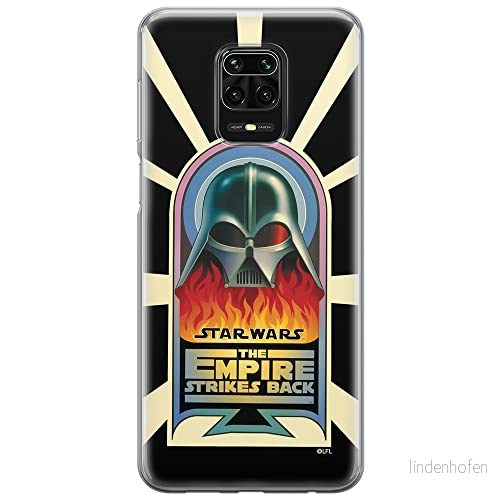 ERT GROUP mobiltelefonfodral för Xiaomi REDMI NOTE 9 PRO/ 9S originalt och officiellt licensierat Star Wars mönster Darth Vader 027, fodral tillverkad av TPU plast 5903040323656