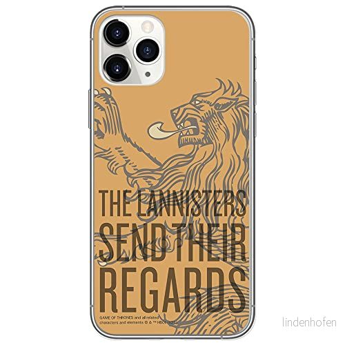 ERT GROUP mobiltelefonfodral för Apple Iphone 11 PRO MAX originalt och officiellt licensierat Game od Thrones mönster of 014, fodral tillverkad av TPU plast 5903932682908