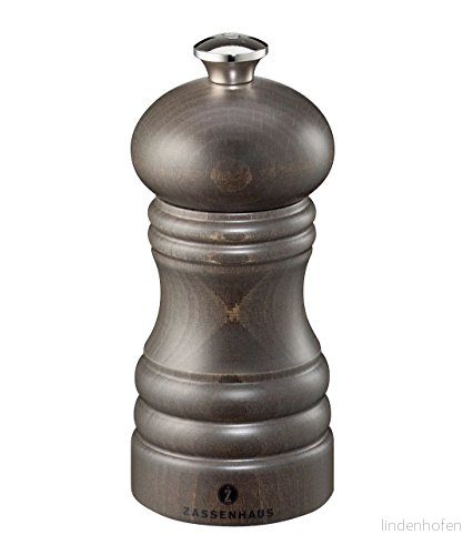 Zassenhaus Berlin pepparkvarn, trä, brun, 12 cm 4006528020106