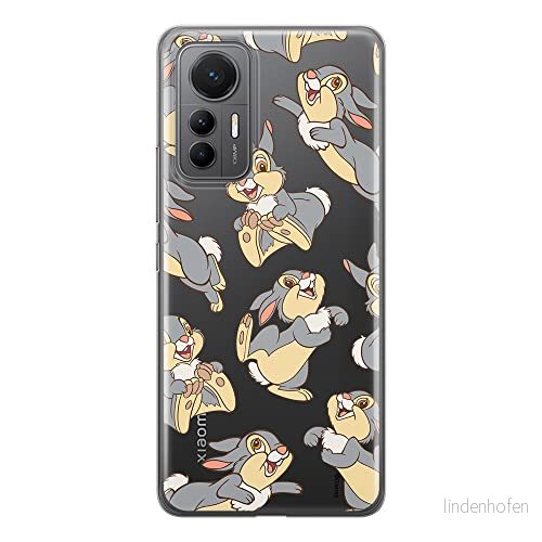 ERT GROUP mobiltelefonfodral för Xiaomi 12 LITE originalt och officiellt licensierat Disney mönster Thumper 003 optimalt anpassad till formen på mobiltelefonen, gedeeltelijk transparant 5905511513603
