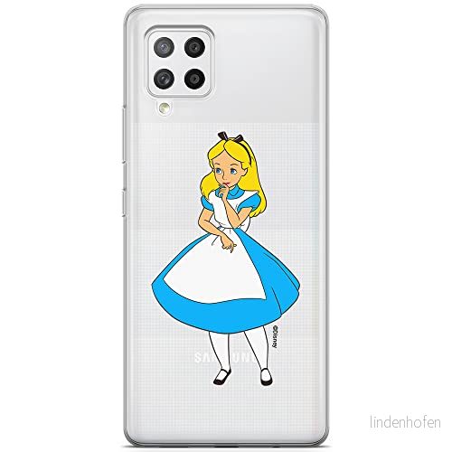 ERT GROUP mobiltelefonfodral för Samsung A42 5G originalt och officiellt licensierat Disney mönster Alice 010 optimalt anpassad till formen på mobiltelefonen, gedeeltelijk transparant 5905131194770