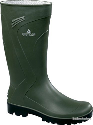 Deltaplus JOUC2VE47 arbetsstövel av PVC vare sig E Src, grön, storlek 47 3295249138936
