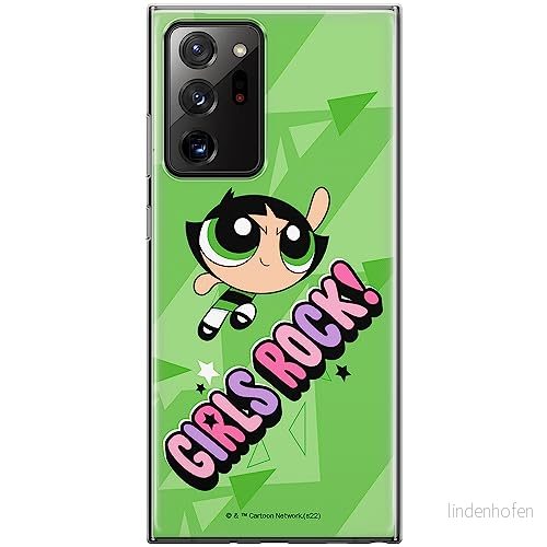 ERT GROUP mobiltelefonfodral för Samsung GALAXY NOTE 20 ULTRA originalt och officiellt licensierat The Powerpuff Girls mönster 046, fodral tillverkad av TPU plast 5905511988807