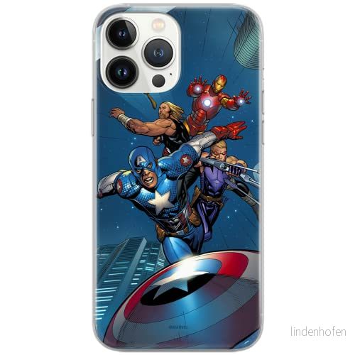 ERT GROUP mobiltelefonfodral för Huawei P30 originalt och officiellt licensierat Marvel mönster Avengers 008 Vit optimalt anpassad till formen på mobiltelefonen, fodral tillverkad av TPU plast 5903932307375