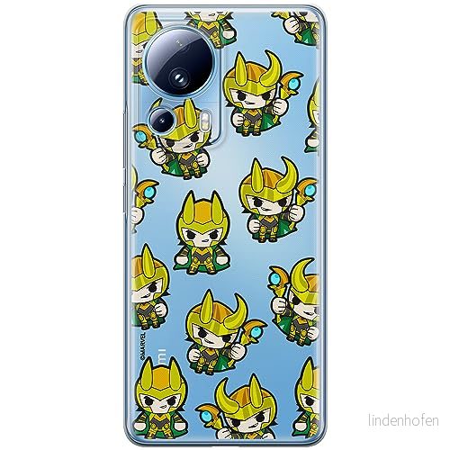 ERT GROUP mobiltelefonfodral för Xiaomi 13 LITE/CIVI 2 originalt och officiellt licensierat Marvel mönster Loki 003 optimalt anpassad till formen på mobiltelefonen, gedeeltelijk transparant 5905511924287