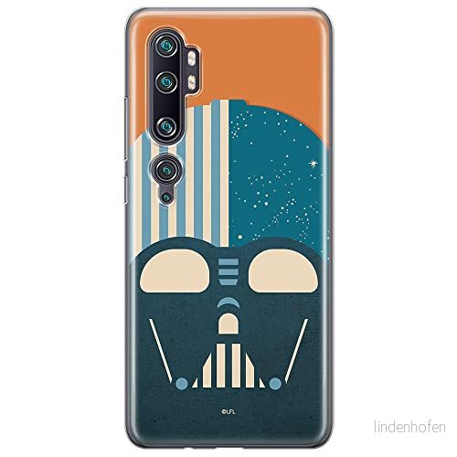 ERT GROUP mobiltelefonfodral för Xiaomi MI NOTE 10 / PRO originalt och officiellt licensierat Star Wars mönster Darth Vader 025, fodral tillverkad av TPU plast 5904805584954