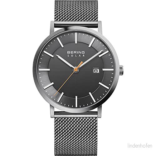 BERING herrklocka Solar Movement Collection med rostfritt stål och safirglas 15439 377 4894041210063