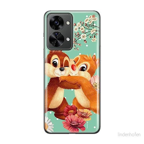 ERT GROUP mobiltelefonfodral för Oneplus NORD 2T 5G originalt och officiellt licensierat Disney mönster Chip & Dale 003 optimalt anpassad till formen på mobiltelefonen, fodral tillverkad av TPU plast 5905511280710