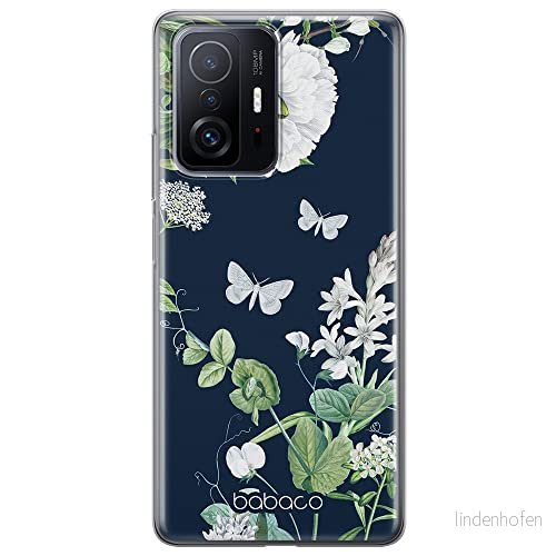 ERT GROUP mobiltelefonfodral för Xiaomi 11T 5G / PRO originalt och officiellt licensierat Babaco mönster Flowers 032 anpassad till formen på mobiltelefonen, fodral tillverkad av TPU plast 5905131286185