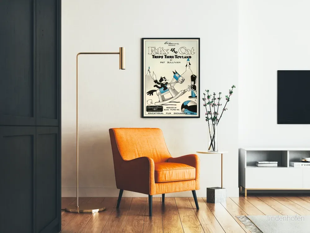 Vintageposter med Felix the Cat - Retro väggdekoration - Bild 2