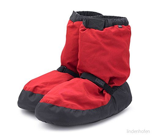 Bloch Dance Women's Warm up Boot Shoe, Red, S Medium US 688478218310