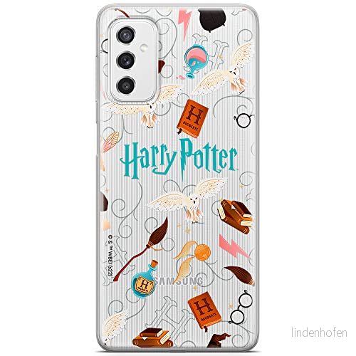 ERT GROUP mobiltelefonfodral för Samsung M52 5G originalt och officiellt licensierat Harry Potter mönster 228 optimalt anpassad till formen på mobiltelefonen, gedeeltelijk transparant 5905131699589