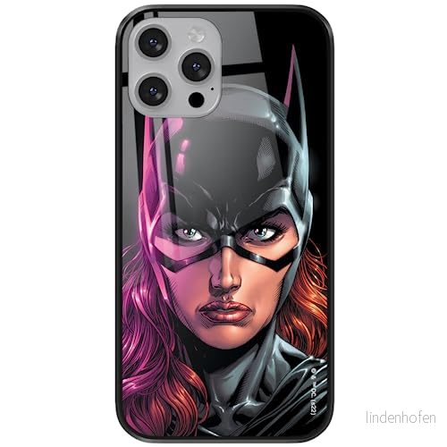 ERT GROUP mobiltelefonfodral för Apple Iphone 13 originalt och officiellt licensierat DC mönster Bat Girl 013 tillverkad av härdat glas, skyddsfodral 5905131560254