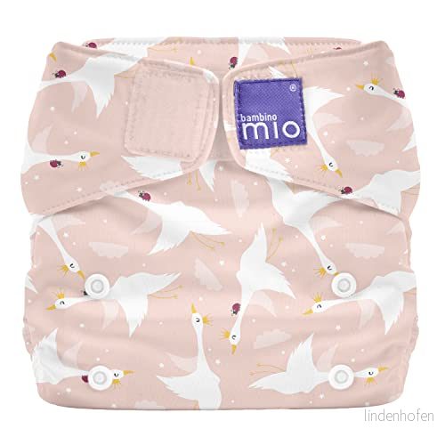Bambino Mio, Miosolo klassisk allt i ett återanvändbar blöja, ekologisk kemisk fri blöja (fjäderflygning, en storlek) 5060848132825
