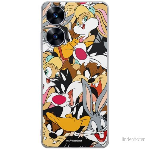 ERT GROUP mobiltelefonfodral för Realme C55 originalt och officiellt licensierat Looney Tunes mönster 022 optimalt anpassad till formen på mobiltelefonen, fodral tillverkad av TPU plast 5905511870836