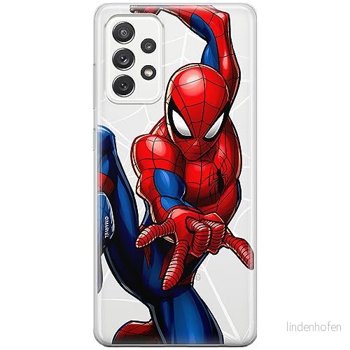 ERT GROUP mobiltelefonfodral för Samsung A33 5G originalt och officiellt licensierat Marvel mönster Spider Man 039 optimalt anpassad till formen på mobiltelefonen, gedeeltelijk transparant 5905795014124