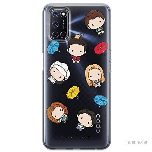 ERT GROUP mobiltelefonfodral för Oppo A92/ A72/ A52 originalt och officiellt licensierat Friends mönster 013 optimalt anpassad till formen på mobiltelefonen, gedeeltelijk transparant 5903040204337