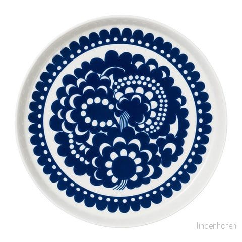 Arabia 1026813 tallrik, porslin, 24 cm 6411801005752