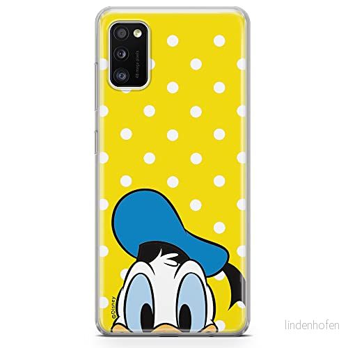 ERT GROUP mobiltelefonfodral för Samsung A41 originalt och officiellt licensierat Disney mönster Donald 001 optimalt anpassad till formen på mobiltelefonen, fodral tillverkad av TPU plast 5903537508900