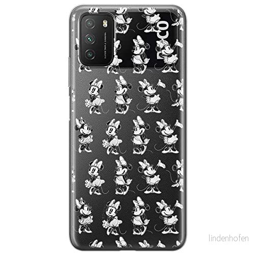 ERT GROUP mobiltelefonfodral för Xiaomi REDMI 9T originalt och officiellt licensierat Disney mönster Minnie 018 optimalt anpassad till formen på mobiltelefonen, gedeeltelijk transparant 5904805595738