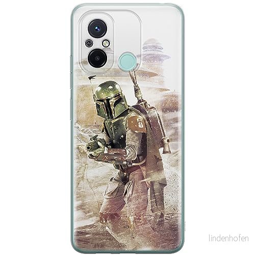 ERT GROUP mobiltelefonfodral för Xiaomi REDMI 12C/ 11A originalt och officiellt licensierat Star Wars mönster Boba Fett 001 anpassad till formen på mobiltelefonen, fodral tillverkad av TPU plast 5905511854805