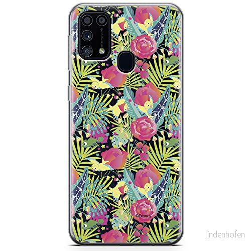 ERT GROUP mobiltelefonfodral för Samsung M31 originalt och officiellt licensierat Disney mönster Princess 004 optimalt anpassad till formen på mobiltelefonen, gedeeltelijk transparant 5904805475566