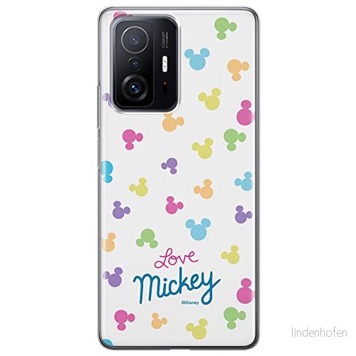 ERT GROUP mobiltelefonfodral för Xiaomi 11T 5G / PRO originalt och officiellt licensierat Disney mönster Mickey 017 anpassad till formen på mobiltelefonen, fodral tillverkad av TPU plast 5904805552939