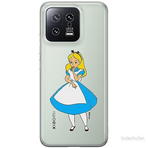 ERT GROUP mobiltelefonfodral för Xiaomi 13 originalt och officiellt licensierat Disney mönster Alice 010 optimalt anpassad till formen på mobiltelefonen, gedeeltelijk transparant 5905511906313