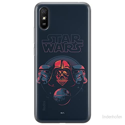 ERT GROUP mobiltelefonfodral för Xiaomi REDMI 9A originalt och officiellt licensierat Star Wars mönster 036 optimalt anpassad till formen på mobiltelefonen, fodral tillverkad av TPU plast 5903040370186